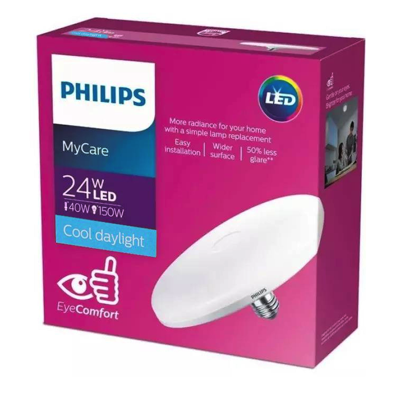 PHILIPS UFO LEDBULB 24W E27 DAYLIGHT 230K 1CT/6